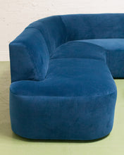 Load image into Gallery viewer, Bonnie 3 Piece Sectional Sofa in Royale Colbalt
