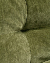 Load image into Gallery viewer, Prima Chaise and Bumper Olive Green Sofa