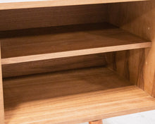 Load image into Gallery viewer, Four Panel Low Profile Scandinavian Credenza