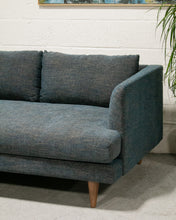 Load image into Gallery viewer, Elisa Blue Sectional Sofa with Chaise left facing