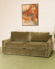 Load image into Gallery viewer, Hauser Sofa Bed in Moss