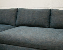 Load image into Gallery viewer, Elisa Blue Sectional Sofa with Chaise left facing