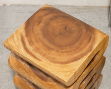 Load image into Gallery viewer, Solid Wood Snake Side Table