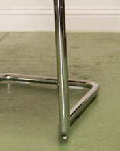 Load image into Gallery viewer, Walnut Wood Rattan Green Dining Chair