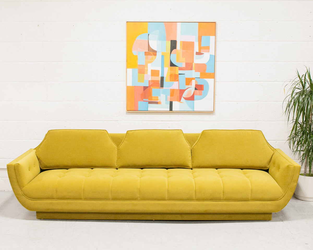 その他 IDEE PLAISIR SOFA Yellow green イデー / IDEE プレジール / PLAISIR SOFA 3人掛け ソファ グリーン