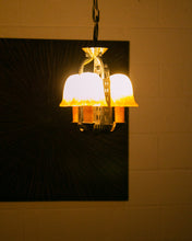 Load image into Gallery viewer, Riddle Art Deco 5 Candle Chandelier