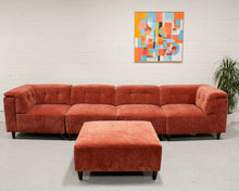 Load image into Gallery viewer, 5 Piece Chelsea Sofa in Paprika