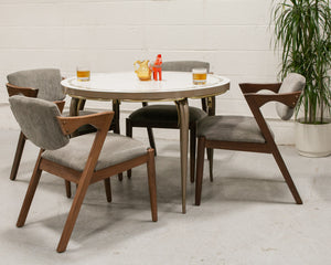 T-Rex Modern Dining Chairs in Grey