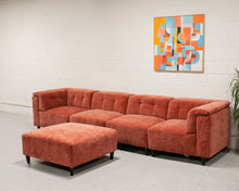 Load image into Gallery viewer, 5 Piece Chelsea Sofa in Paprika