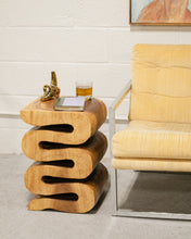 Load image into Gallery viewer, Solid Wood Snake Side Table