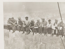 Load image into Gallery viewer, City Lunch Rockefeller Center Poster