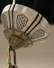 Load image into Gallery viewer, Riddle Art Deco 5 Candle Chandelier