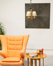 Load image into Gallery viewer, Riddle Art Deco 5 Candle Chandelier