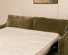 Load image into Gallery viewer, Hauser Sofa Bed in Moss