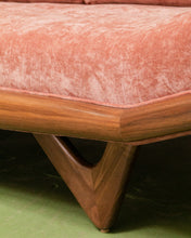 Load image into Gallery viewer, Gondola Armless Sofa In Bianca Rosewood