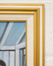 Load image into Gallery viewer, Red Skelton Freddie In The Tub Canvas Transfer From Original Oil Print Framed
