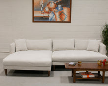 Load image into Gallery viewer, Elisa Oatmeal Sectional Sofa with Left Chaise