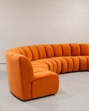 Load image into Gallery viewer, Burnt Orange Chic Circle Sofa