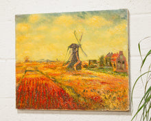 Load image into Gallery viewer, Goebel Wandbild Claude Money - Tulpenfeld