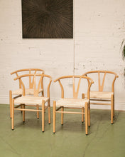 Load image into Gallery viewer, Metal Wishbone Dining Chair