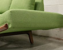 Load image into Gallery viewer, Adrian Pearsall Style Gondola Armless Sofa in Green