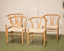 Load image into Gallery viewer, Metal Wishbone Dining Chair