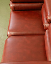 Load image into Gallery viewer, Elodie 2 Piece Modular Loveseat in Brown Leather