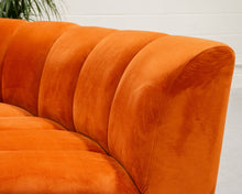 Load image into Gallery viewer, Burnt Orange Chic Circle Sofa