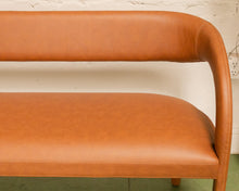 Load image into Gallery viewer, Alexander Dining Bench in Faux Leather