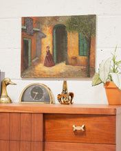 Load image into Gallery viewer, Village Life Oil Painting by J. Gaines