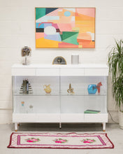 Load image into Gallery viewer, Roses Runner Rug Needlepoint