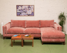 Load image into Gallery viewer, Lisette Sofa in Bianca Rosewood