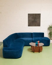 Load image into Gallery viewer, Bonnie 3 Piece Sectional Sofa in Royale Colbalt