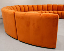 Load image into Gallery viewer, Burnt Orange Chic Circle Sofa