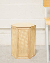 Load image into Gallery viewer, Hexagon Small Rattan Table with Removable Top

