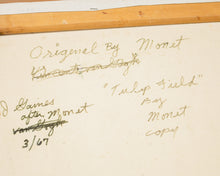 Load image into Gallery viewer, Goebel Wandbild Claude Money - Tulpenfeld