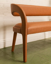 Load image into Gallery viewer, Alexander Dining Bench in Faux Leather