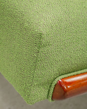 Load image into Gallery viewer, Adrian Pearsall Style Gondola Armless Sofa in Green