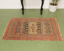 Load image into Gallery viewer, Vintage Turkish Handwoven with Pastel and Pink Rug