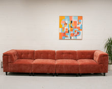 Load image into Gallery viewer, 4 Piece Chelsea Sofa in Paprika