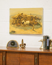 Load image into Gallery viewer, Barnyard Horse Oil Painting