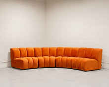 Load image into Gallery viewer, Burnt Orange Chic Circle Sofa