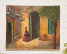 Load image into Gallery viewer, Village Life Oil Painting by J. Gaines