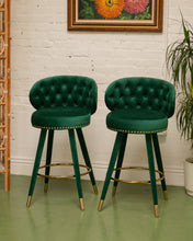 Load image into Gallery viewer, Valentino Stool in Green