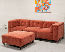 Load image into Gallery viewer, 4 Piece Chelsea Sofa in Paprika (Ottoman)