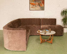 Load image into Gallery viewer, Bonnie 3 Piece Sectional Sofa in Napa Brown