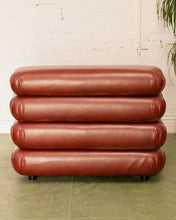 Load image into Gallery viewer, Elodie Armless Chair in Brown Leather