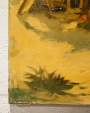 Load image into Gallery viewer, Barnyard Horse Oil Painting