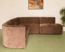 Load image into Gallery viewer, Bonnie 3 Piece Sectional Sofa in Napa Brown
