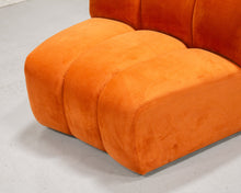 Load image into Gallery viewer, Burnt Orange Chic Circle Sofa